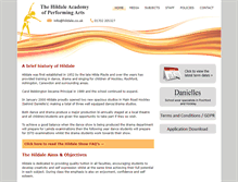 Tablet Screenshot of hildale.co.uk